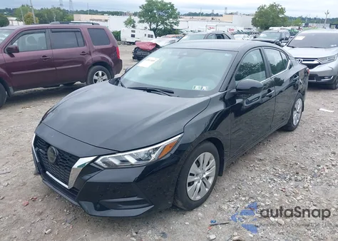 2020 Nissan Sentra S Xtronic Cvt z USA, uszkodzony, nr VIN 3N1AB8BV2LY211204